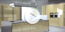 Interactive Flash Presentation of our board materials on a virtual kitchen
