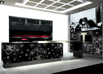 High gloss MDF and acrylic board panels from our supplys: Kitchen: Fantazia
