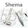 Aluminium legs -shema 1